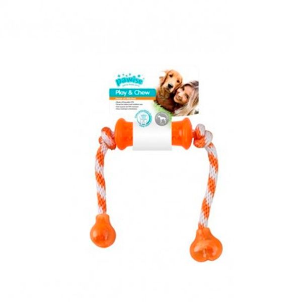Hueso-Con-Soga-Pawise-Play-And-Chew-Dumbbell-Unico