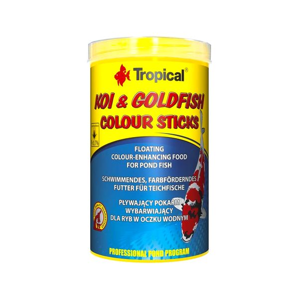 Alimento-Tropical-Koi---Goldfish-Colour-Sticks-85-Gr