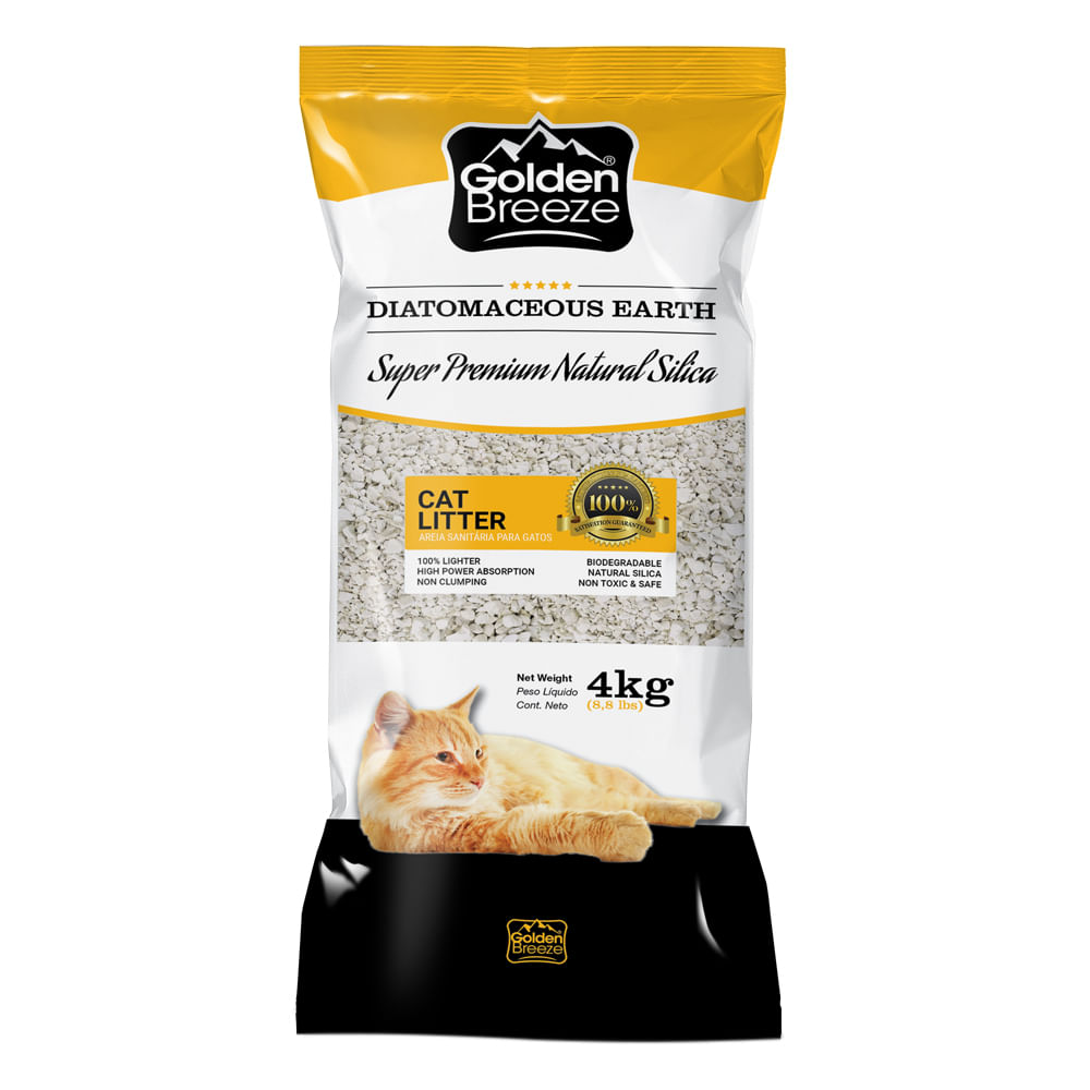 Comprar Golden Cat Arena Gato Silice 1,8 Kg Online