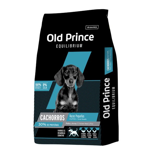 Alimento-Old-Prince-Equilibrium-Cachorro-Raza-Pequeña-3kg
