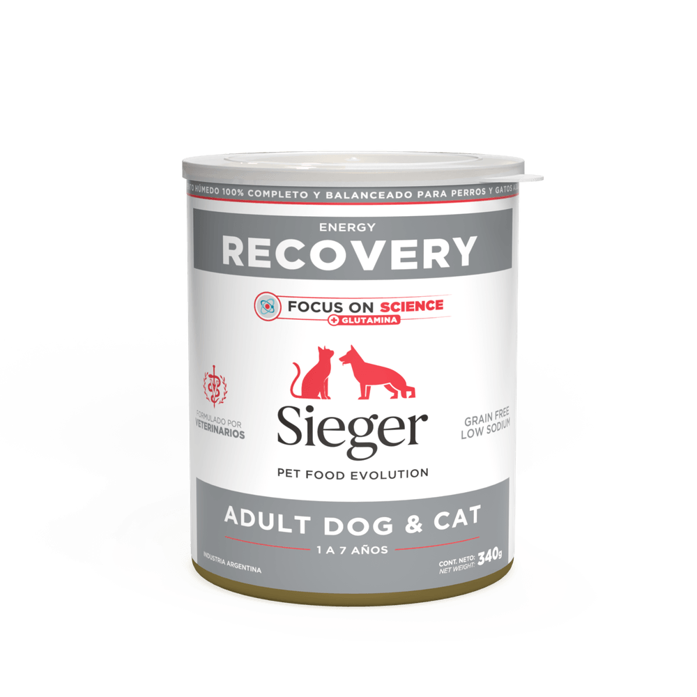 Lata Sieger Energy Recovery Para Perro y Gato - Puppis Mobile