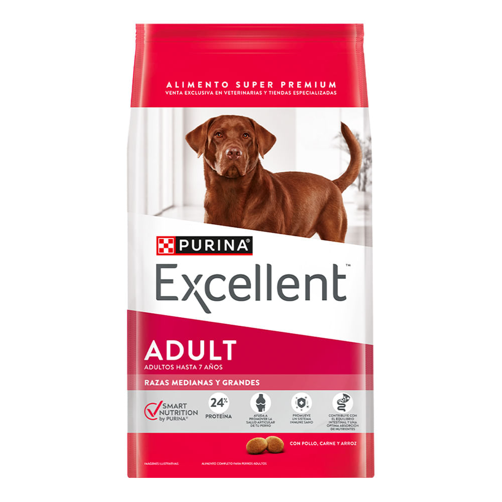 Excellent Perro Adulto Mediano y Grande 15kg - Puppis Mobile