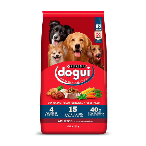 Alimento Dogui Adulto Carne, Cereal y Arroz - 3 Kg