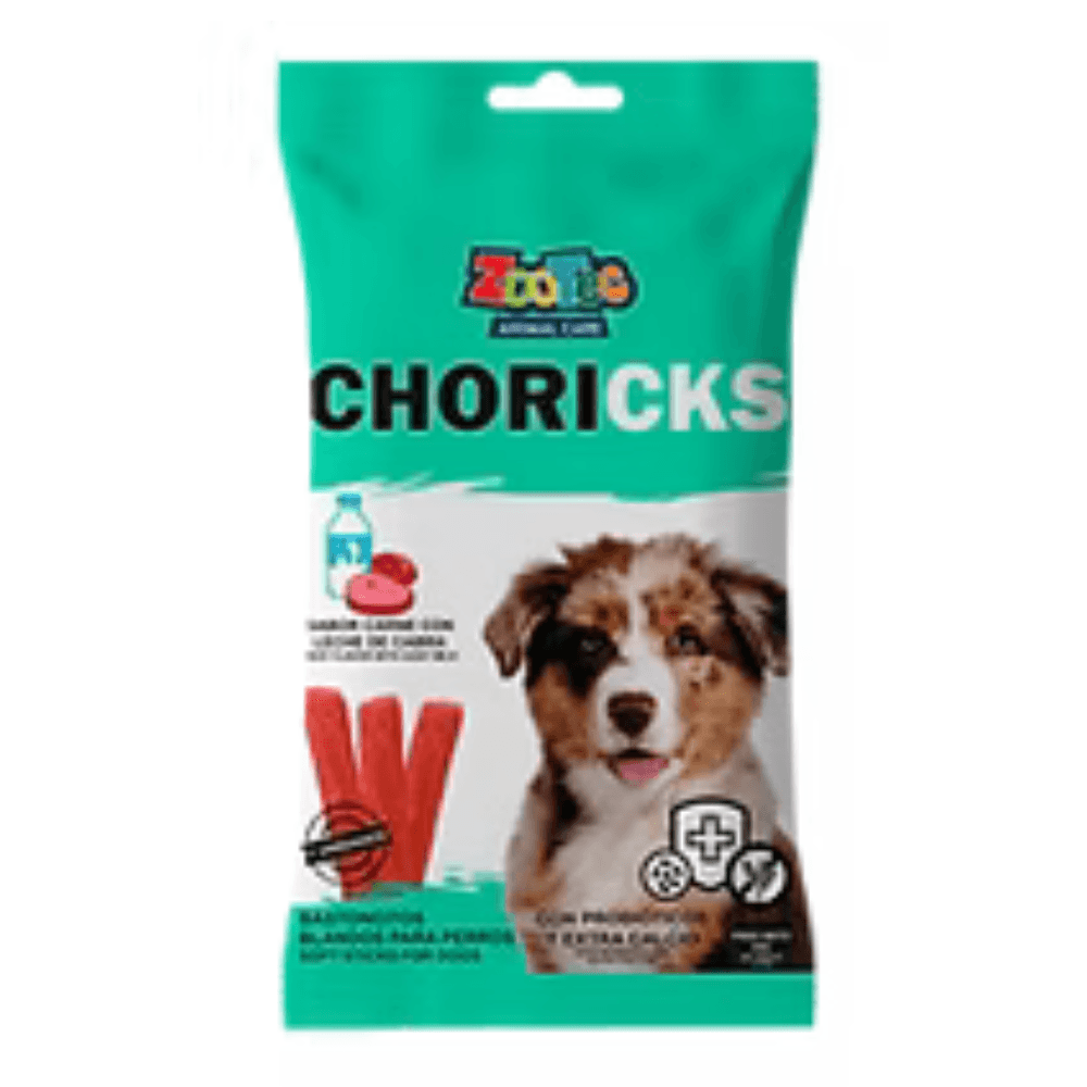 Snack Choricks Perro Adulto Carne y Leche